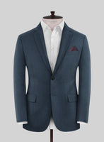Lanificio Zegna Trofeo Dexi Regal Blue Stripe Wool Suit - StudioSuits