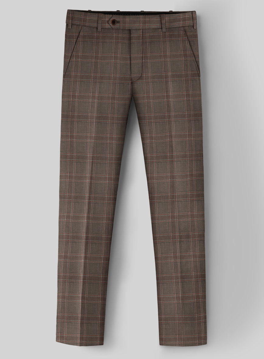princess polly baby blue dress Old Navy Men's Plaid Dress Pants 31x34 Ultimate Slim Fit Brown Check Plaid main image 1