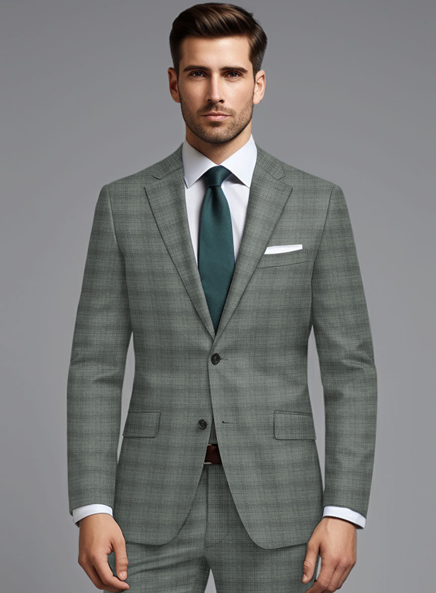 green mother of groom dresses Apple Green Pure Cotton Suit Set main image 0