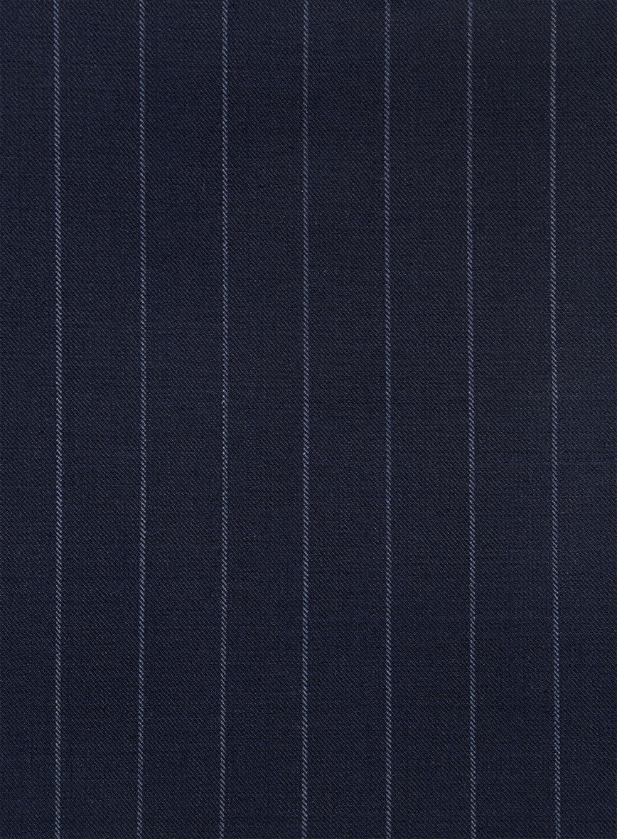 London Loom Marzino Stripe Wool Suit - StudioSuits