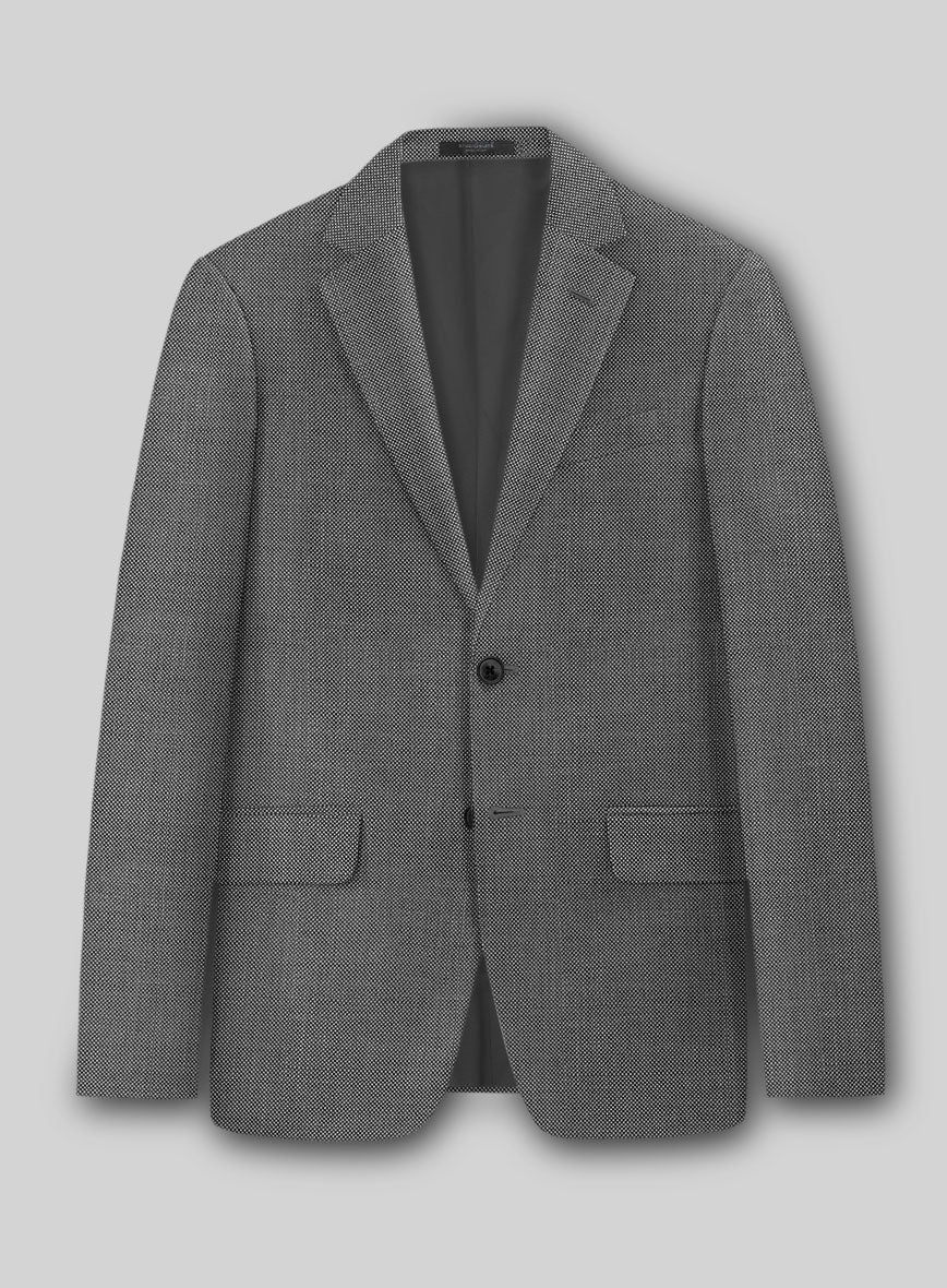 London Loom Orrenzo Birdseye Wool Jacket - StudioSuits