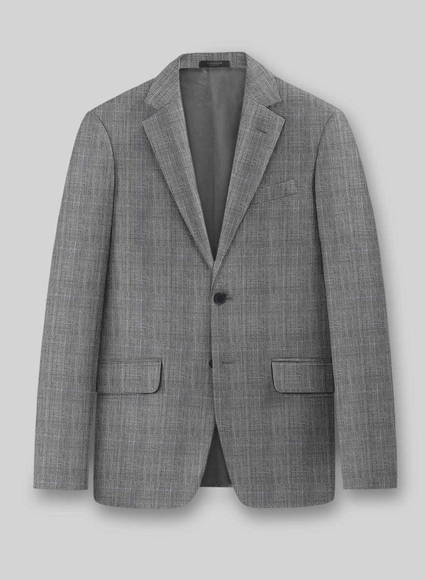 London Loom Sevano Glen Wool Jacket - StudioSuits
