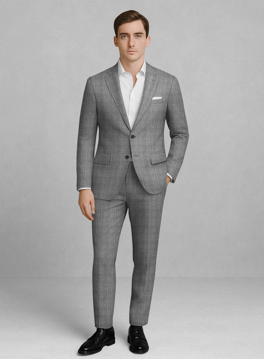 London Loom Sevano Glen Wool Suit - StudioSuits