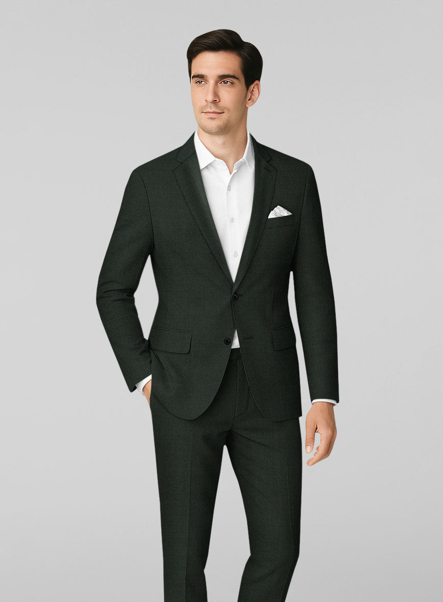 London Loom Benassi Twill Wool Jacket - StudioSuits