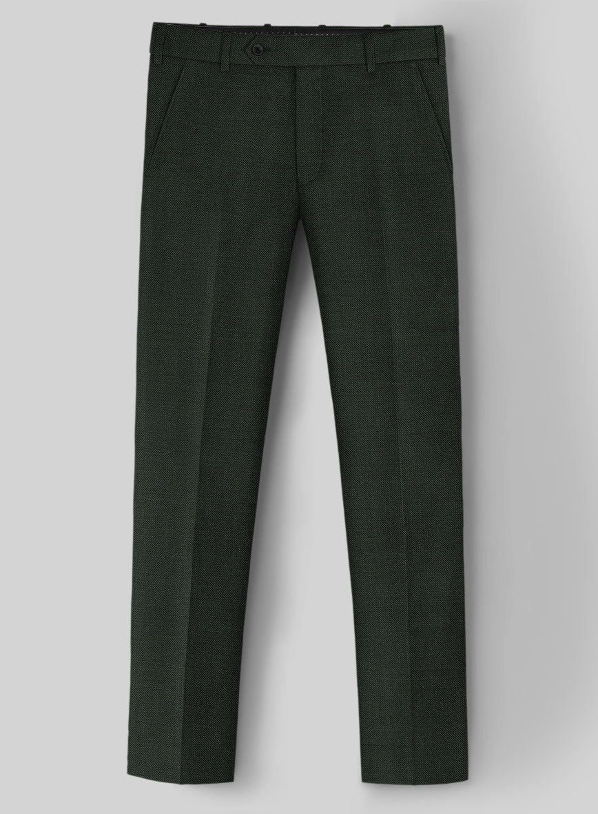 London Loom Benassi Twill Wool Pants - StudioSuits