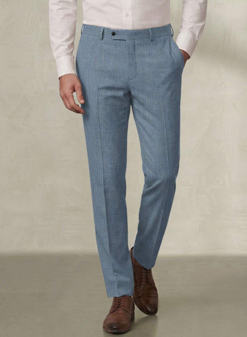Loro Piana Orsola Wool Silk Linen Pants - StudioSuits