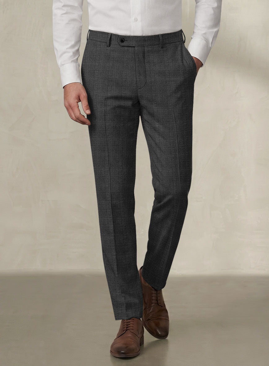 Loro Piana Pape Wool Silk Pants - StudioSuits