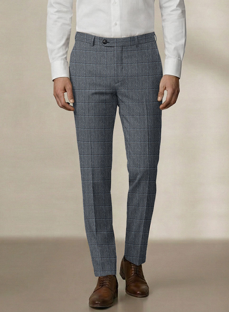 Loro Piana Quadretto Summer Pants - StudioSuits
