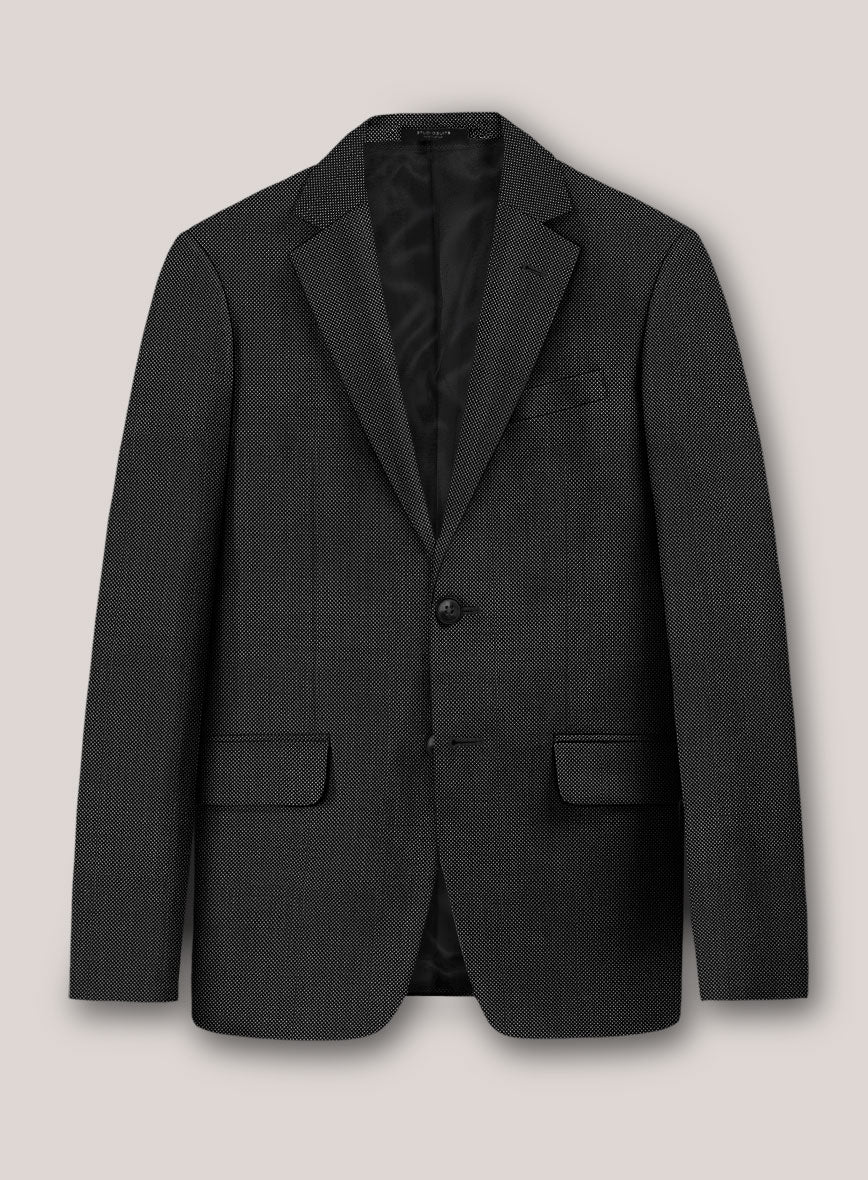 Loro Piana Suitmate Birdseye Gray Jacket - StudioSuits
