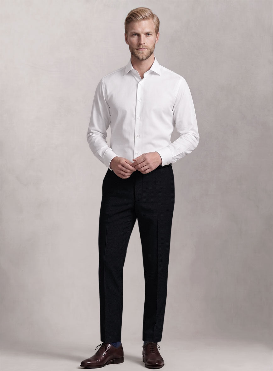 Loro Piana Suitmate Birdseye Midnight Blue Suit - StudioSuits