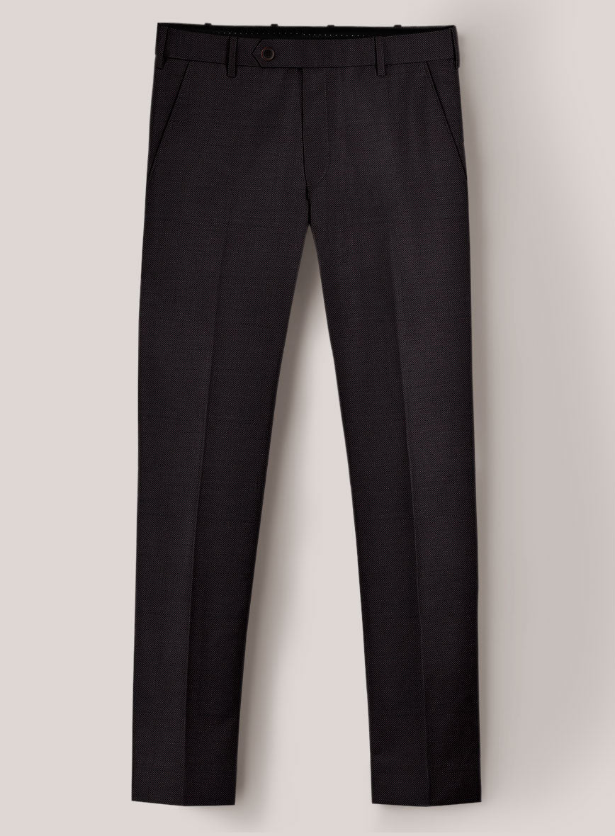 Loro Piana Suitmate Birdseye Wine Suit - StudioSuits