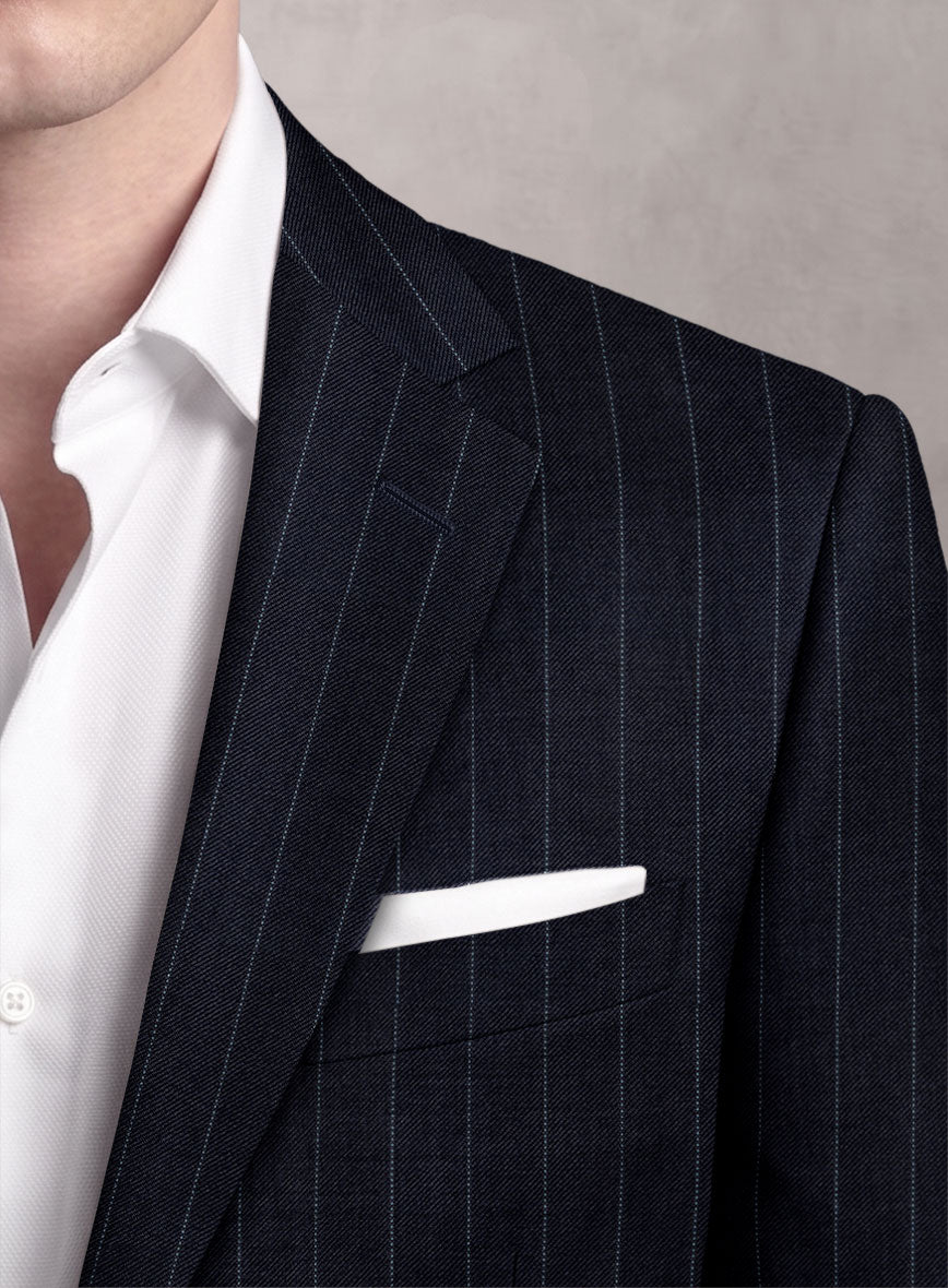 Loro Piana Suitmate Bold Blue Stripe Suit - StudioSuits