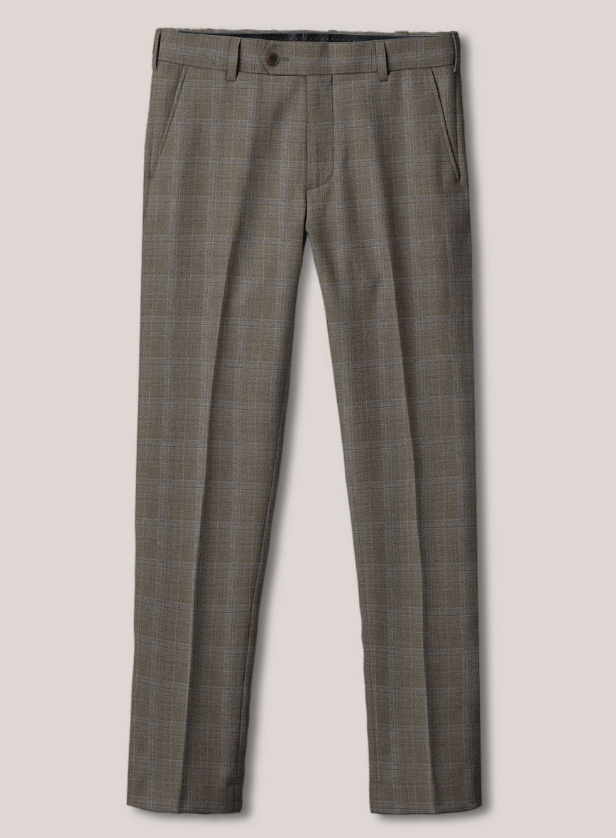 Loro Piana Suitmate Brown Check Suit - StudioSuits