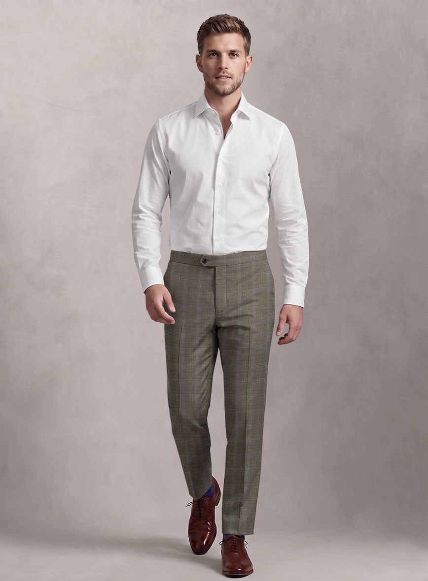 Loro Piana Suitmate Brown Check Suit - StudioSuits