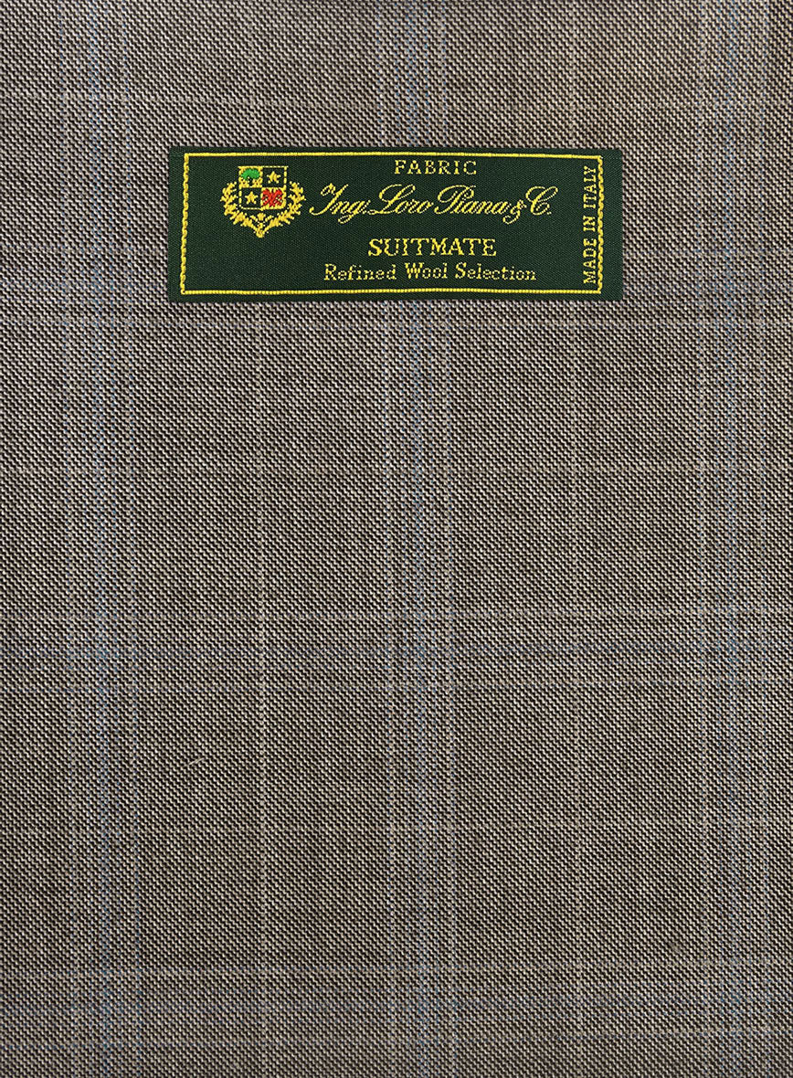 Loro Piana Suitmate Brown Check Suit - StudioSuits