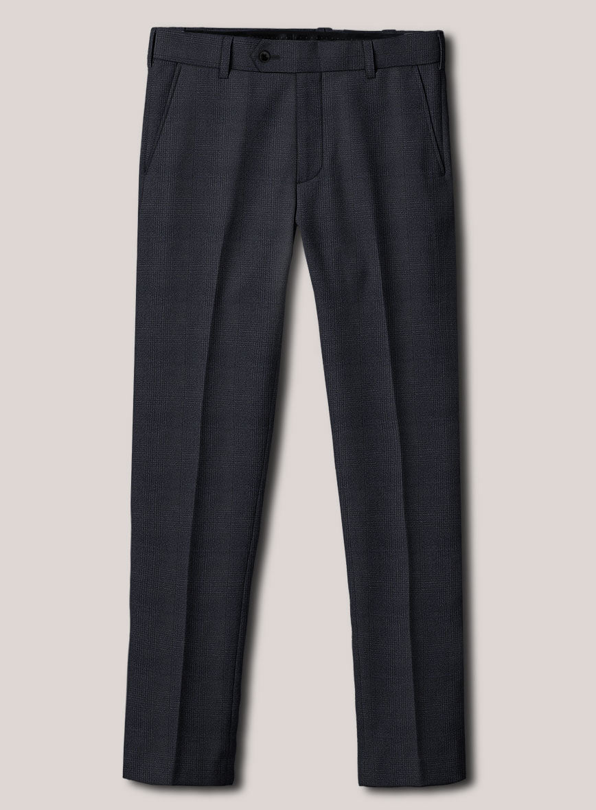 Loro Piana Suitmate Dark Blue Check Suit - StudioSuits