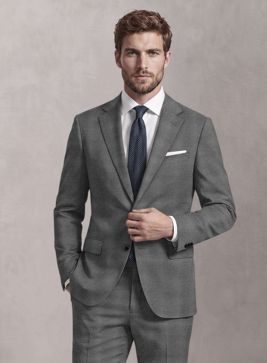 Loro Piana Suitmate Gray Glen Jacket - StudioSuits