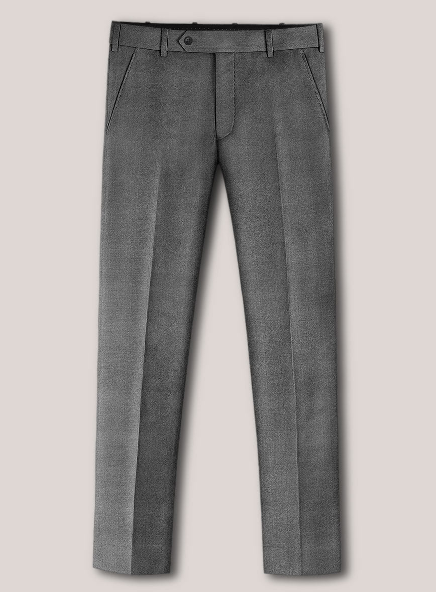 Loro Piana Suitmate Gray Glen Pants - StudioSuits