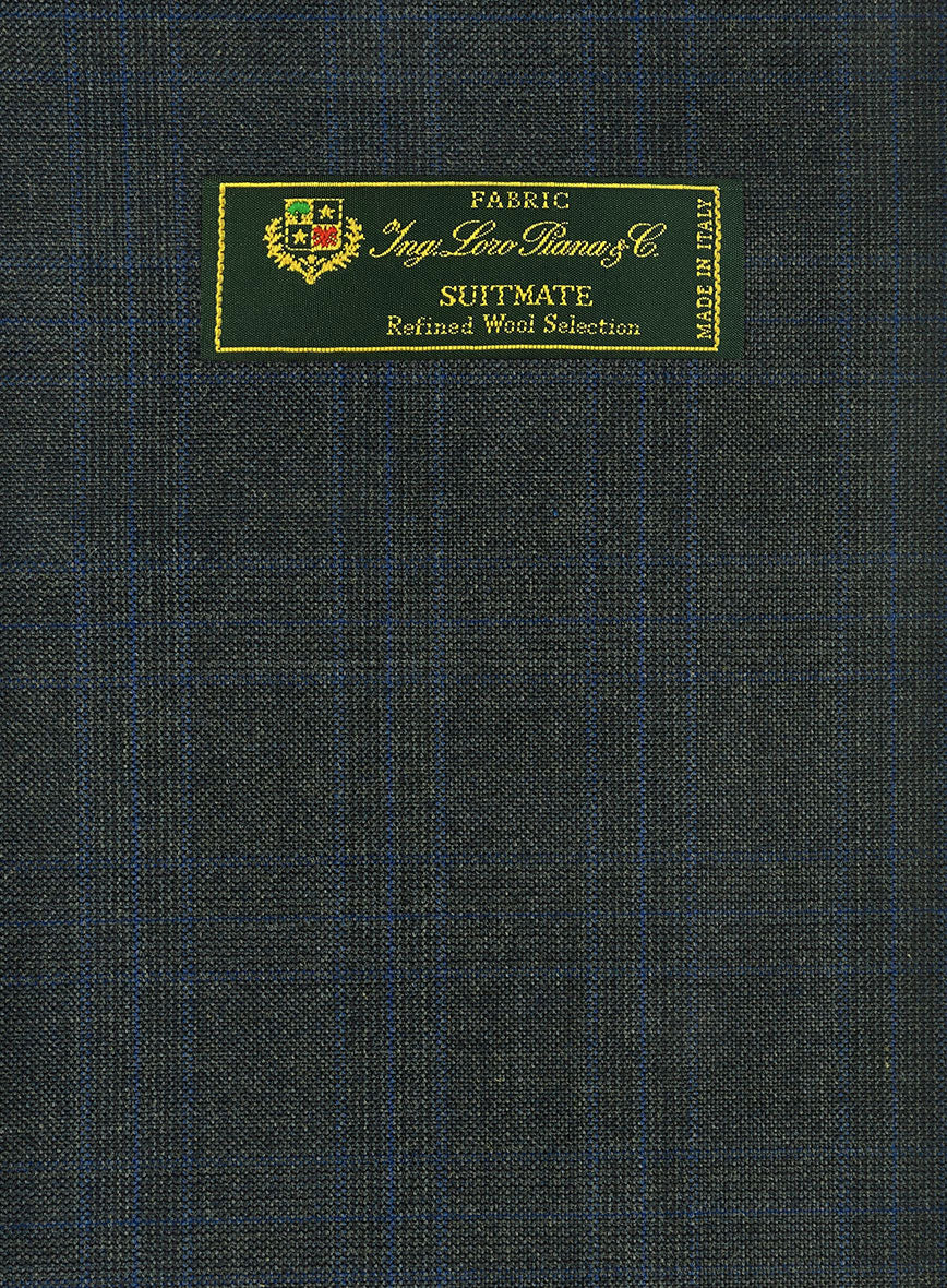 Loro Piana Suitmate Green Check Jacket - StudioSuits