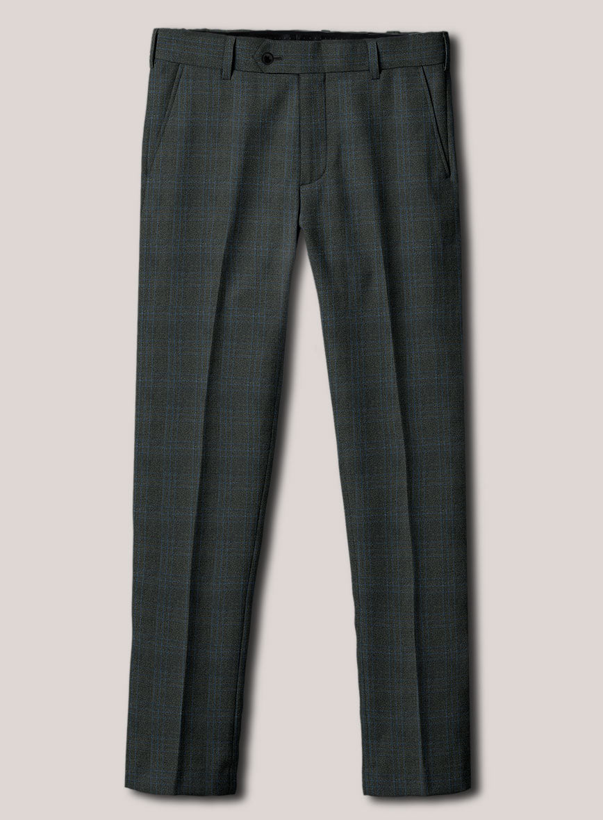 Loro Piana Suitmate Green Check Suit - StudioSuits