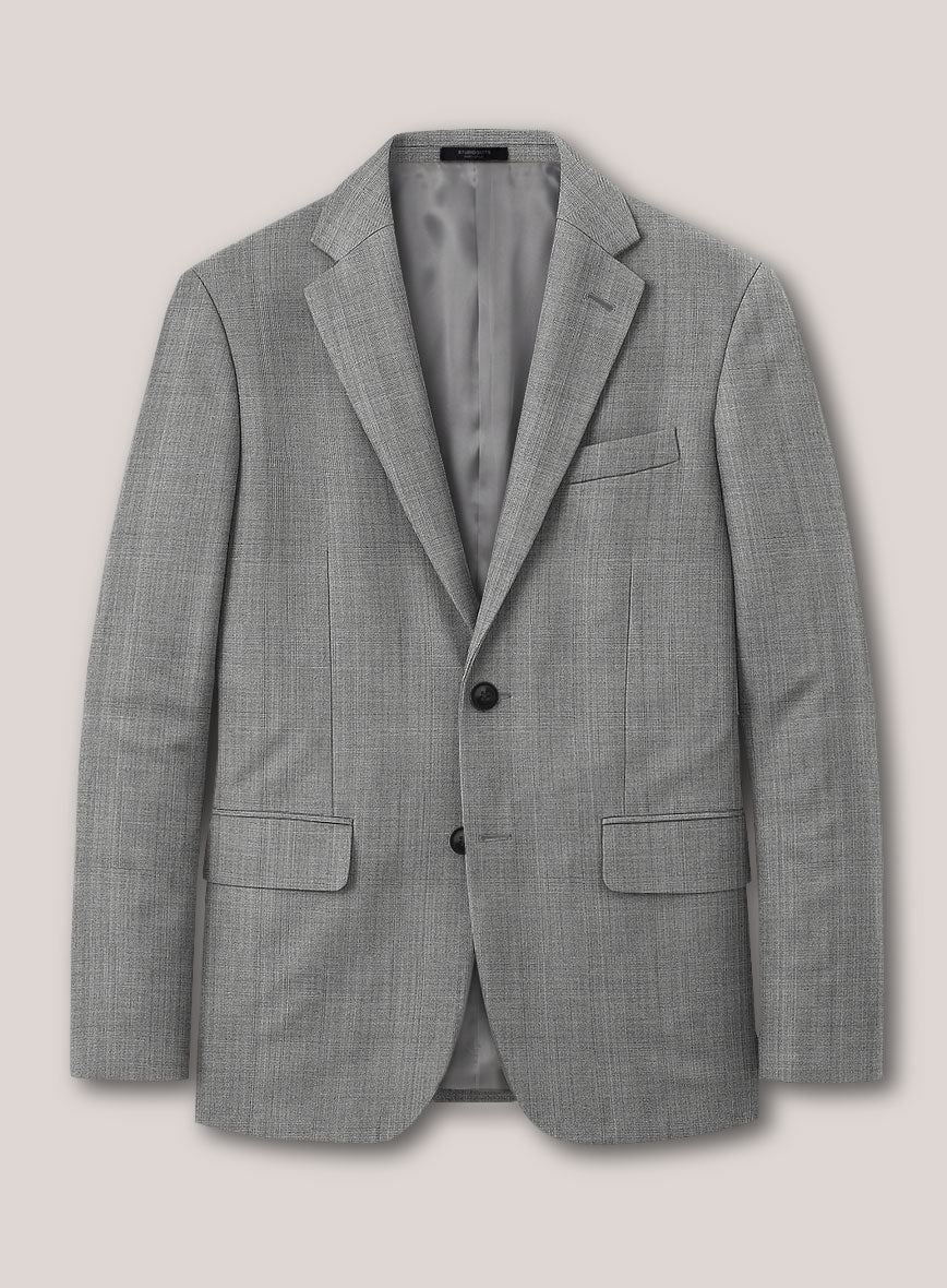 Loro Piana Suitmate Light Gray Glen Suit - StudioSuits