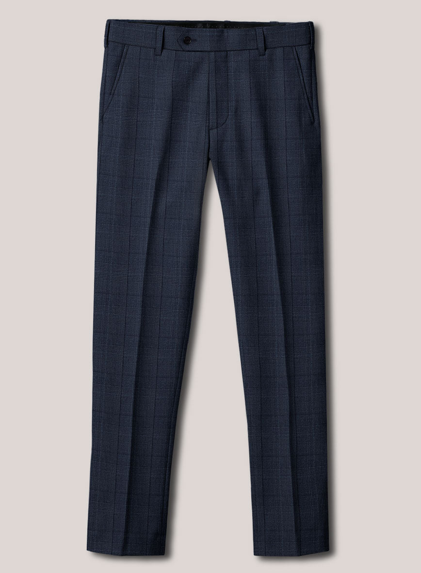 Loro Piana Suitmate Oxford Blue Check Suit - StudioSuits