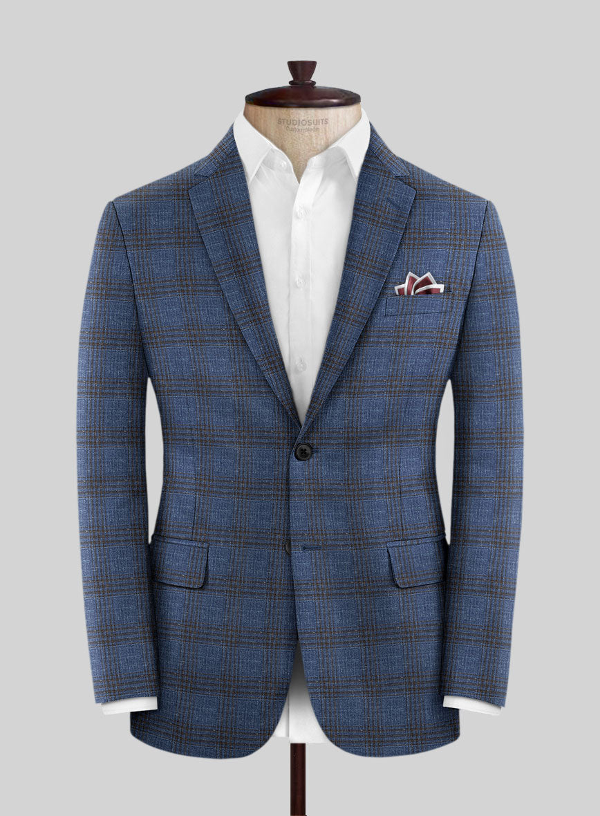 Loro Piana Acence Wool Silk Linen Jacket - StudioSuits