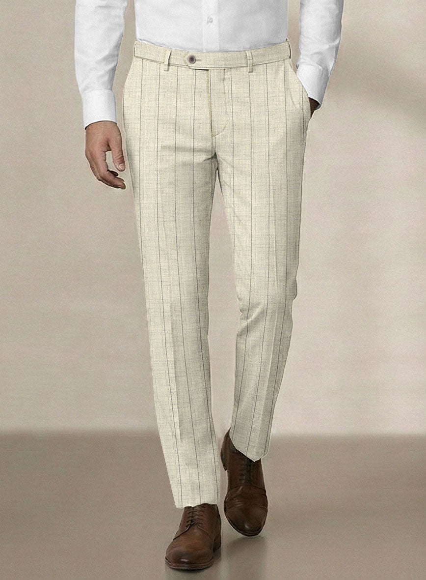 Loro Piana Albaster Summer Pants - StudioSuits