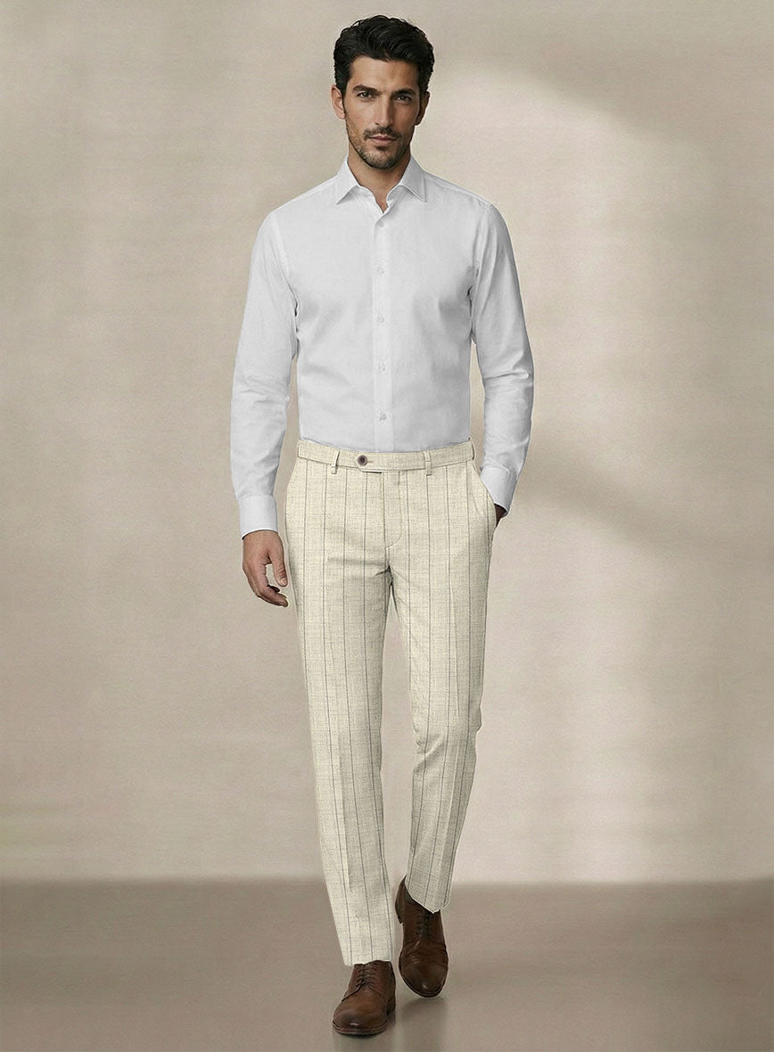 Loro Piana Albaster Summer Pants - StudioSuits