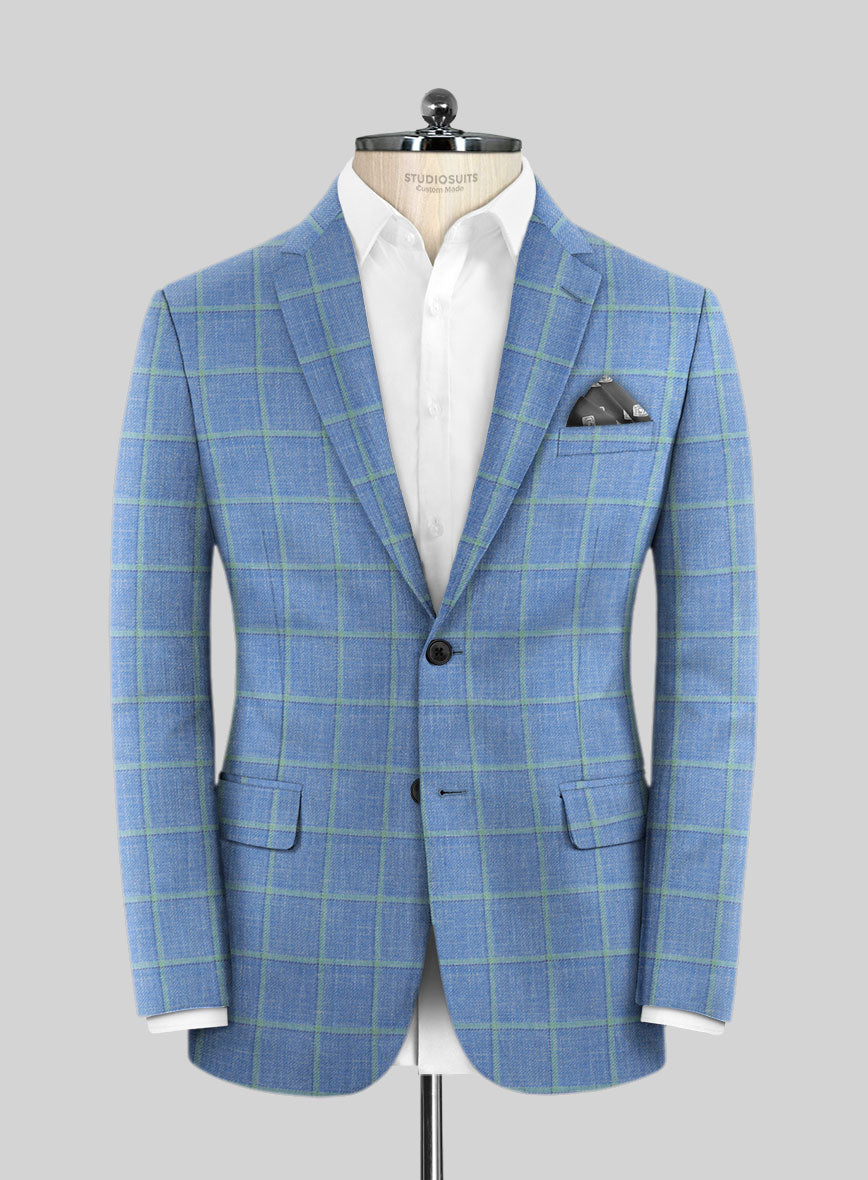 Loro Piana Alizar Wool Silk Linen Jacket - StudioSuits