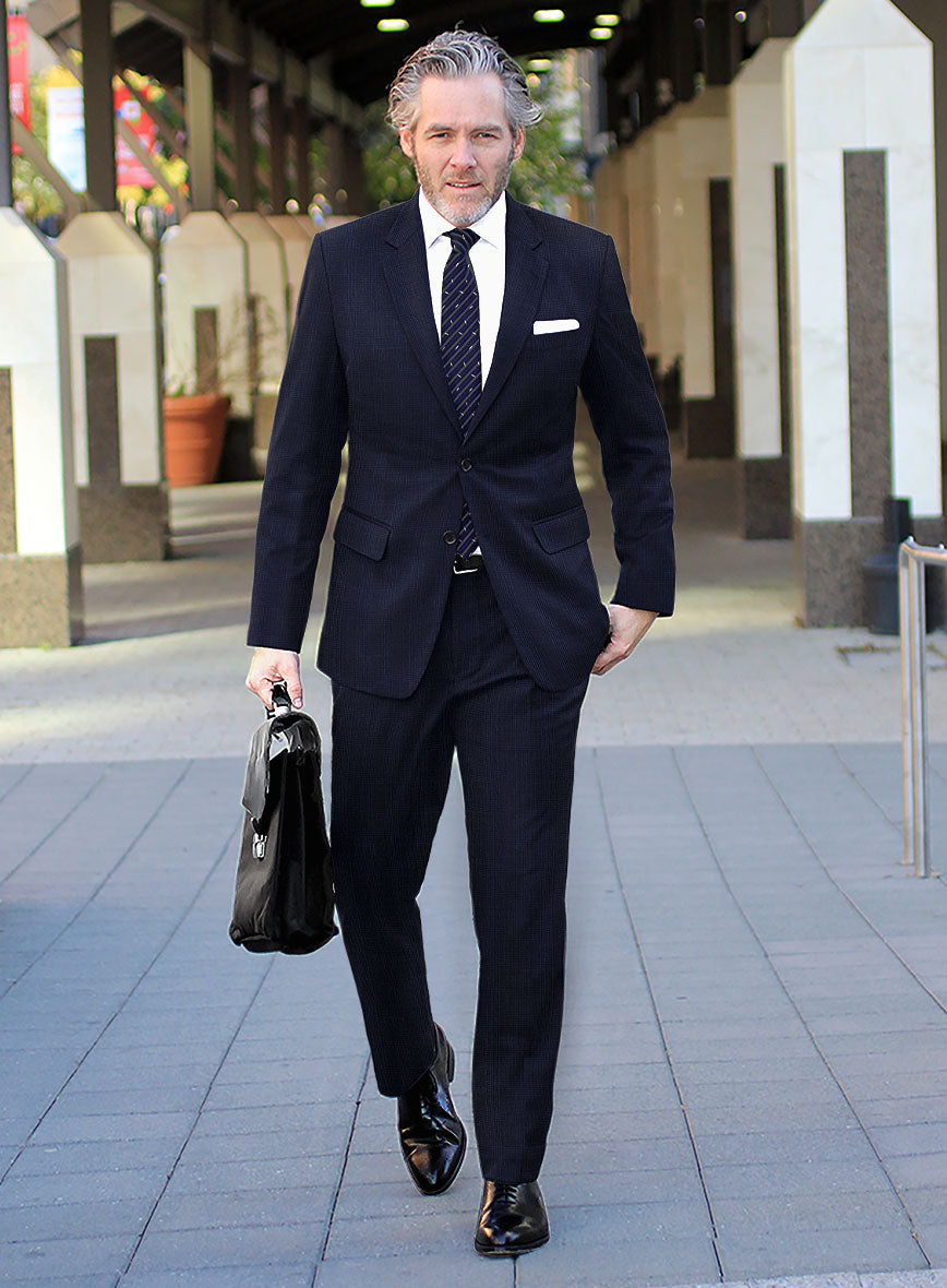 Loro Piana Anival Wool Silk Suit - StudioSuits