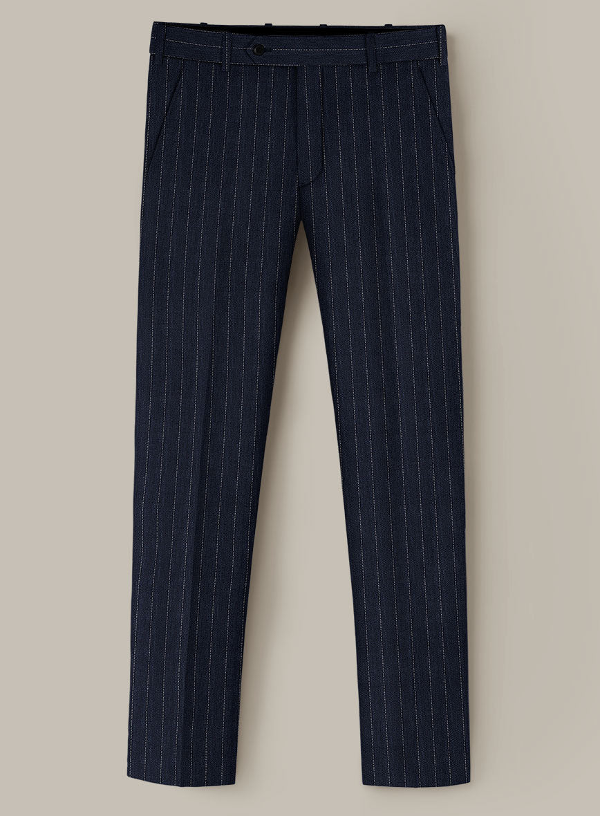 Loro Piana Aquamarine Summer Pants - StudioSuits