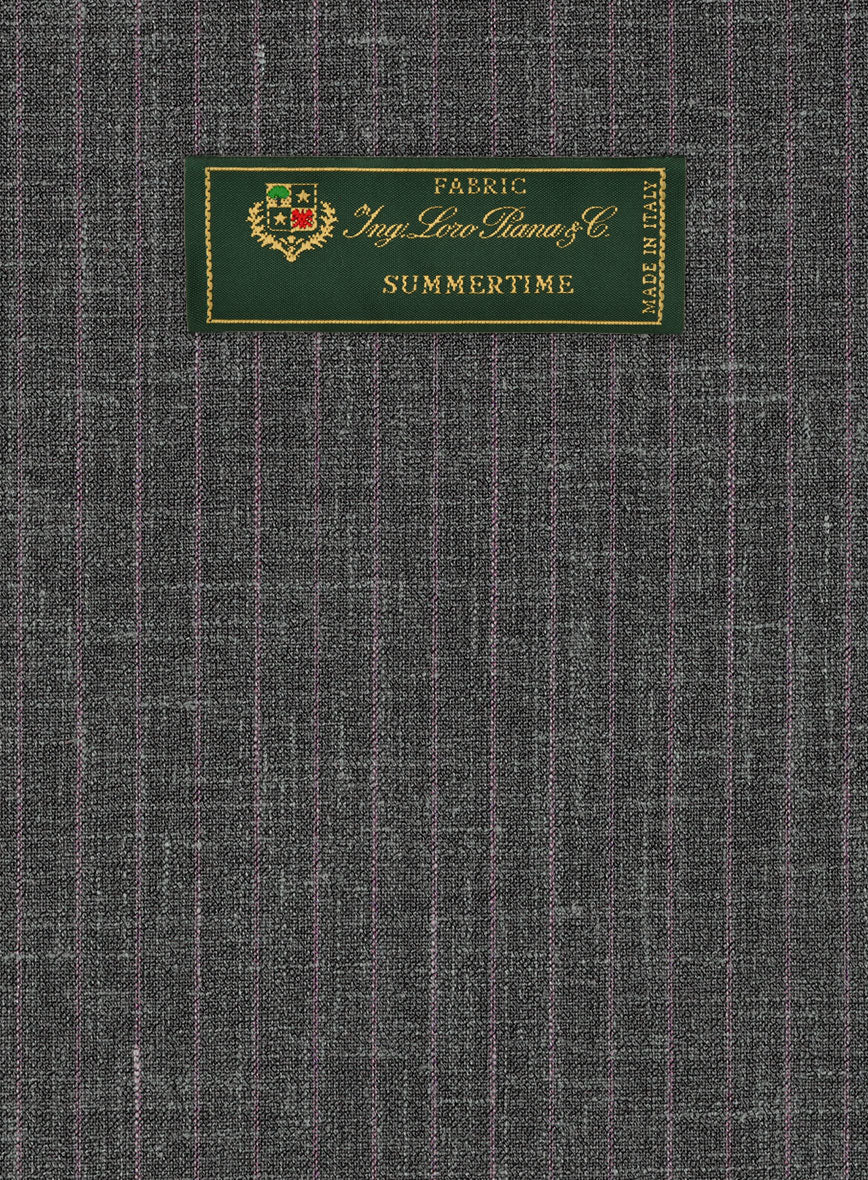 Loro Piana Aurelio Wool Silk Linen Pants - StudioSuits