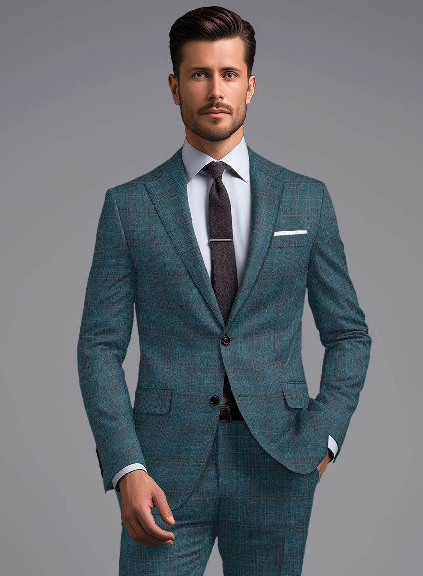 Loro Piana Carmelo Wool Silk Linen Suit - StudioSuits