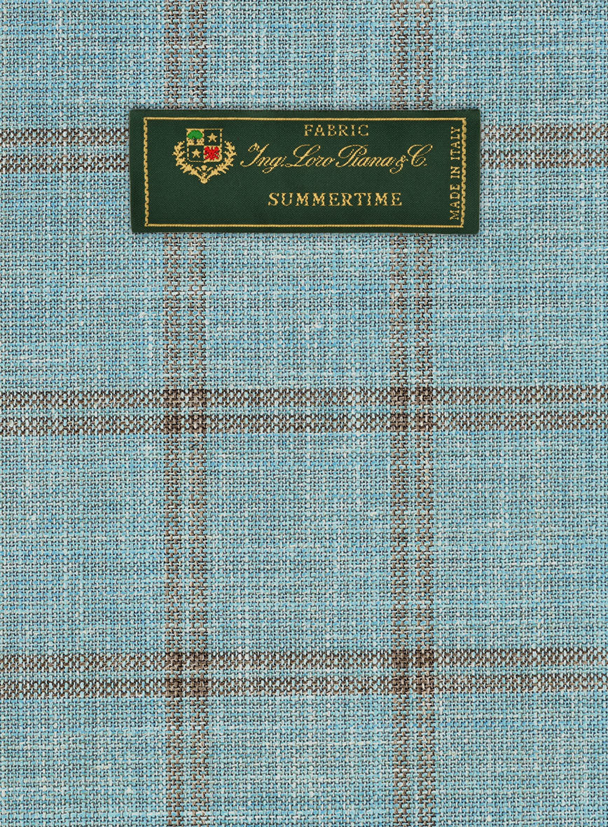 Loro Piana Casi Wool Silk Linen Jacket - StudioSuits