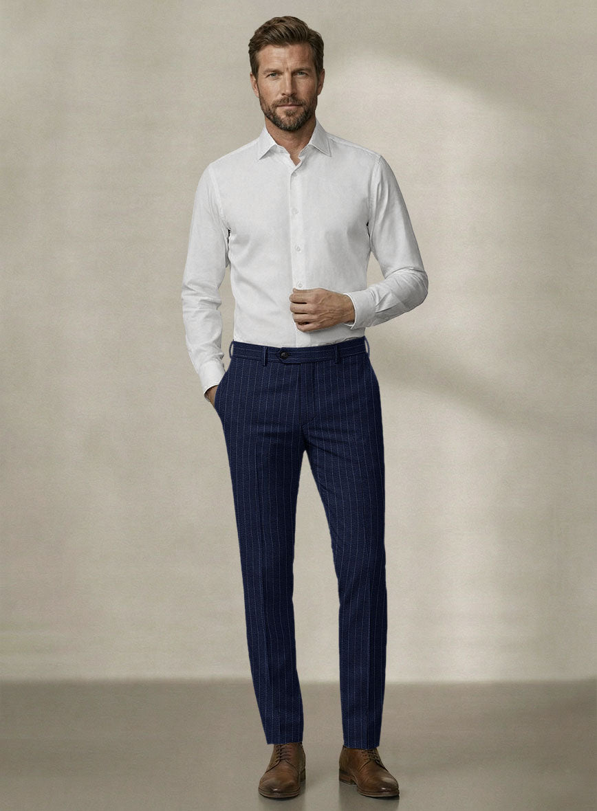 Loro Piana Ceruleo Summer Pants - StudioSuits