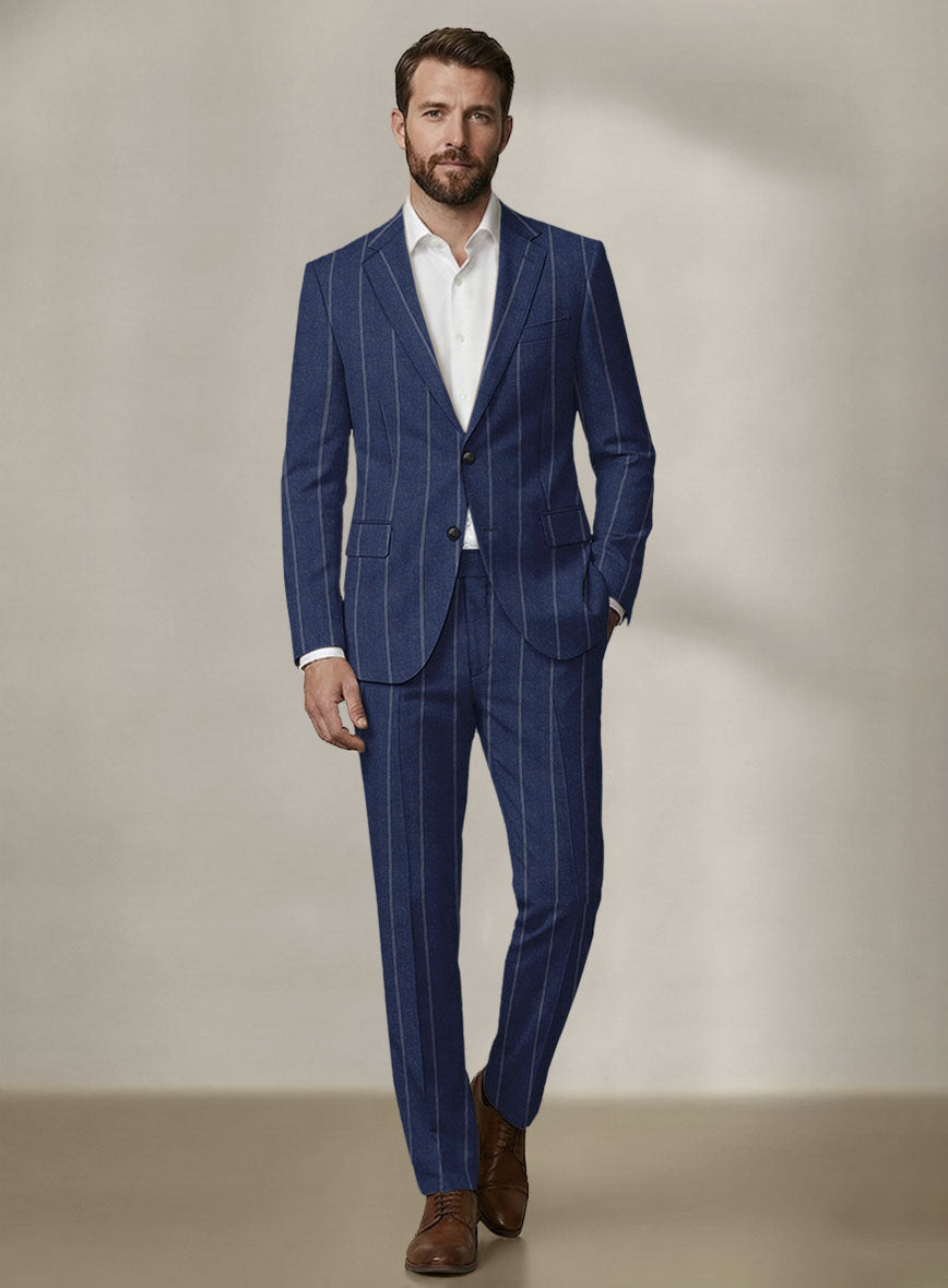 Loro Piana Cobalt Summer Suit - StudioSuits