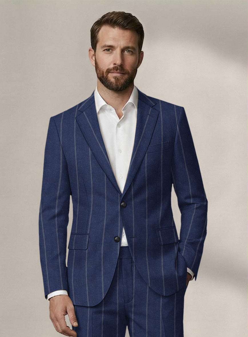 Loro Piana Cobalt Summer Jacket - StudioSuits