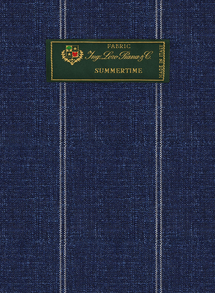 Loro Piana Cobalt Summer Pants - StudioSuits