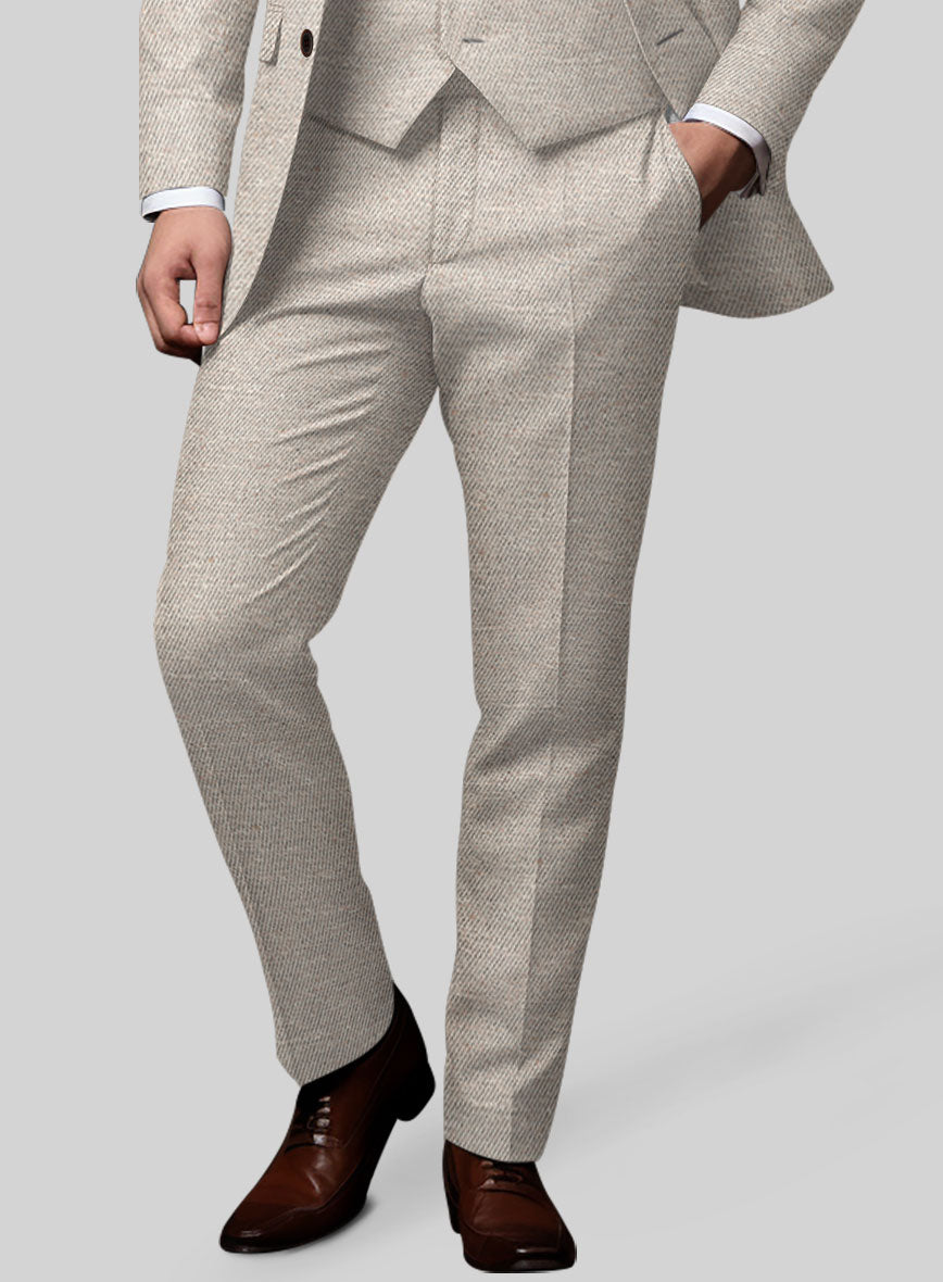 Loro Piana Elettra Wool Silk Linen Pants - StudioSuits
