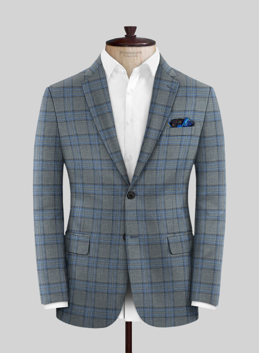 Loro Piana Elnia Wool Silk Linen Jacket - StudioSuits