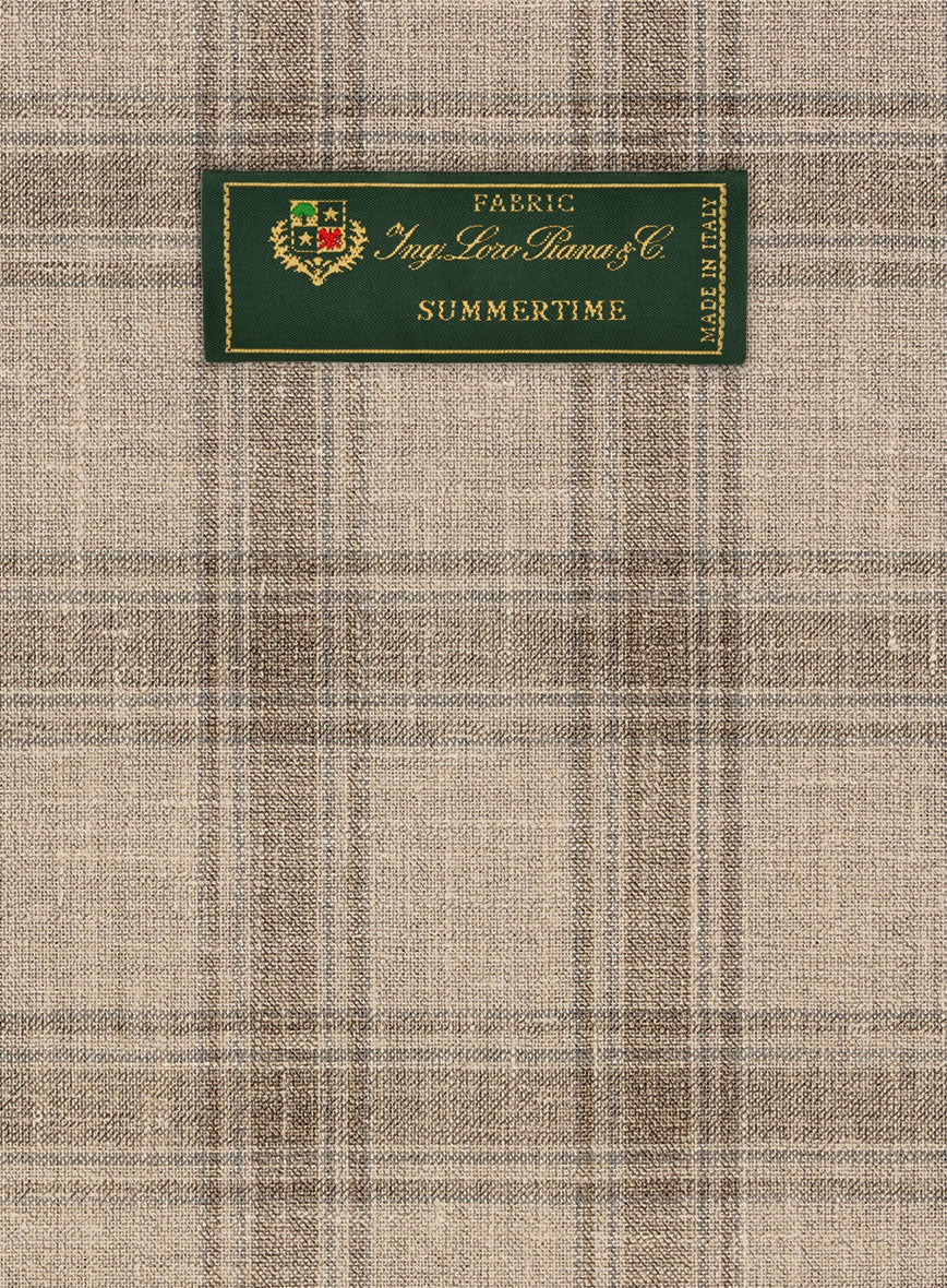 Loro Piana Elupi Wool Silk Linen Jacket - StudioSuits