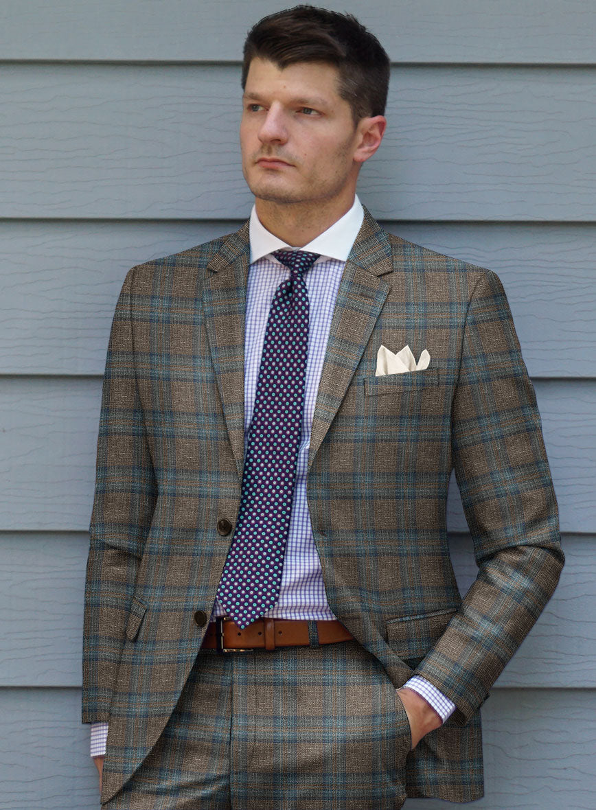 Loro Piana Erveso Wool Silk Linen Jacket - StudioSuits