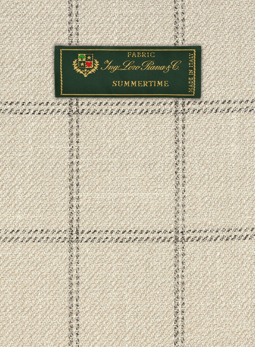 Loro Piana Gajjo Wool Silk Linen Jacket - StudioSuits
