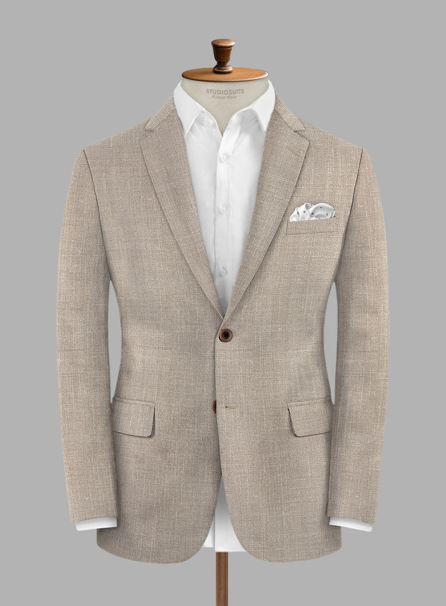 Loro Piana Falcone Wool Silk Linen Jacket - StudioSuits
