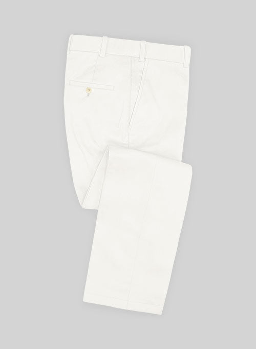 Loro Piana Fawn Cotton Pants - StudioSuits