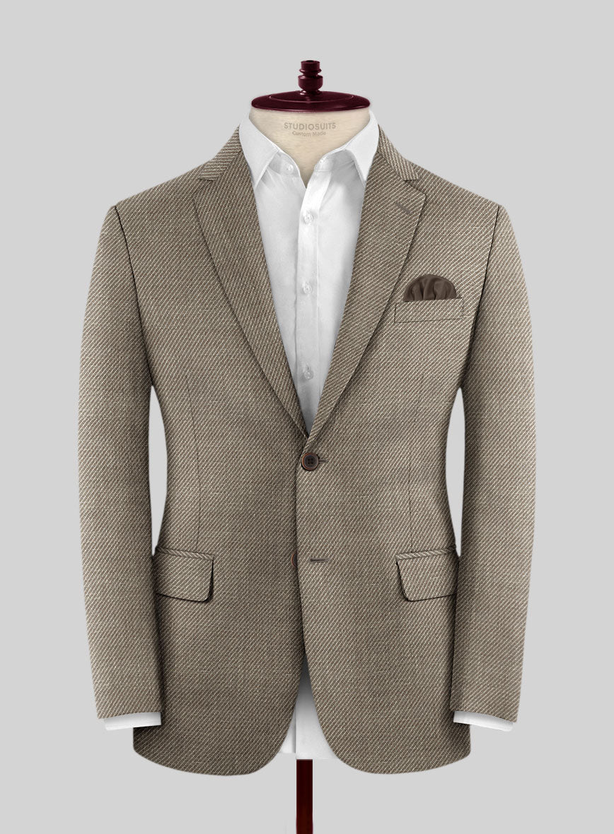 Loro Piana Felice Wool Silk Linen Jacket - StudioSuits