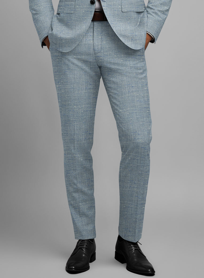 Loro Piana Carla Wool Silk Linen Pants - StudioSuits