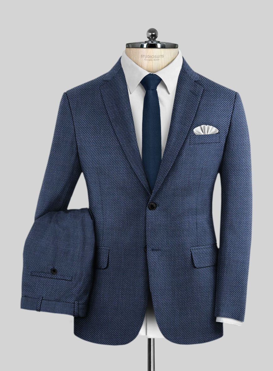 Loro Piana Giacomo Wool Silk Linen Suit - StudioSuits