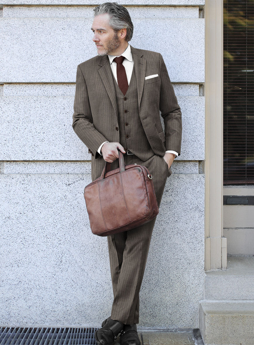 Loro Piana Giovanni Wool Suit - StudioSuits